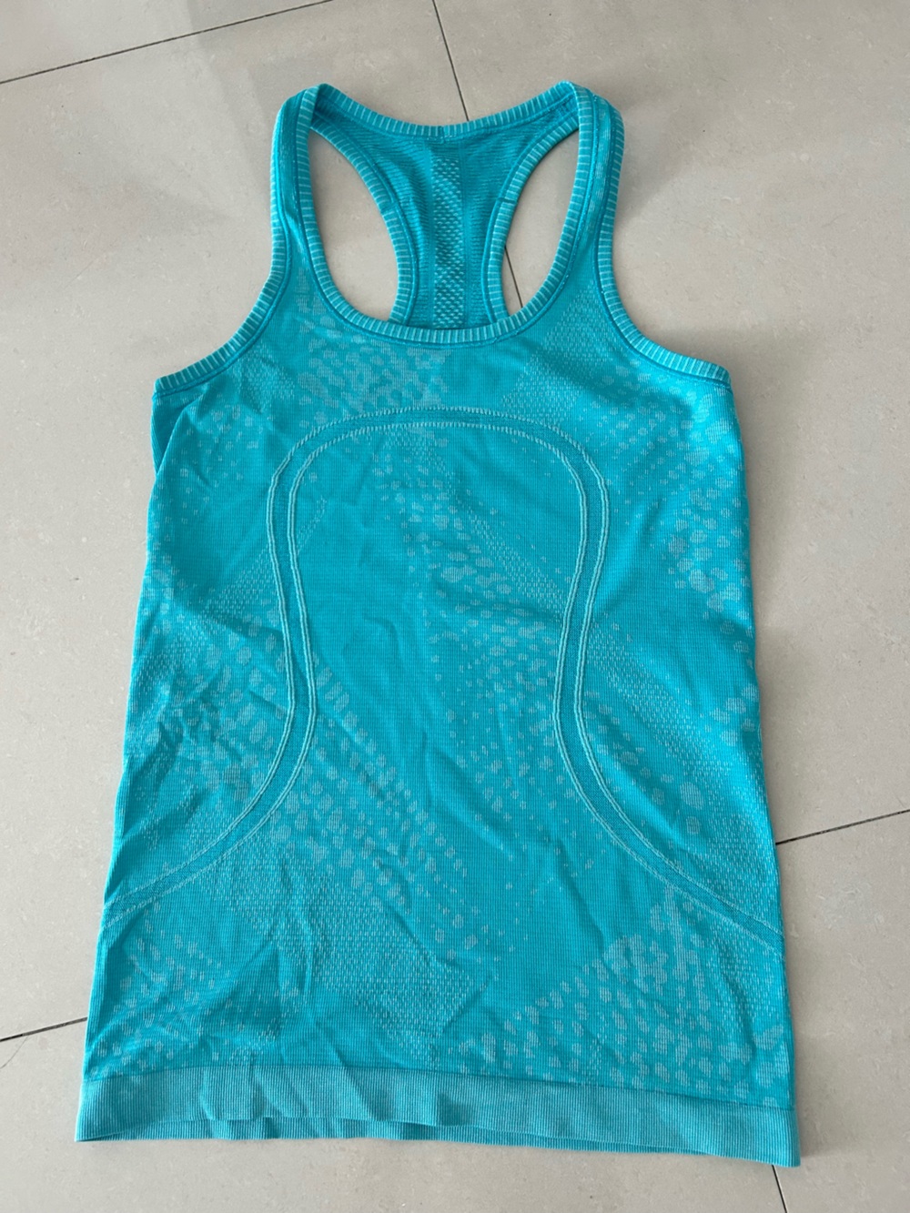 lululemon athletica Teal Racerback Performance Tank